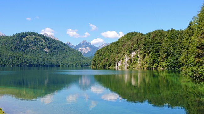 阿尔普湖Alpsee